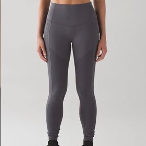 Lululemon All The Right Places Pant in Dark Carbon